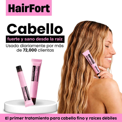 HAIRFORT | TRATAMIENTO PARA EL CRECIMIENTO Y FORTALECIMIENTO DE CABELLO