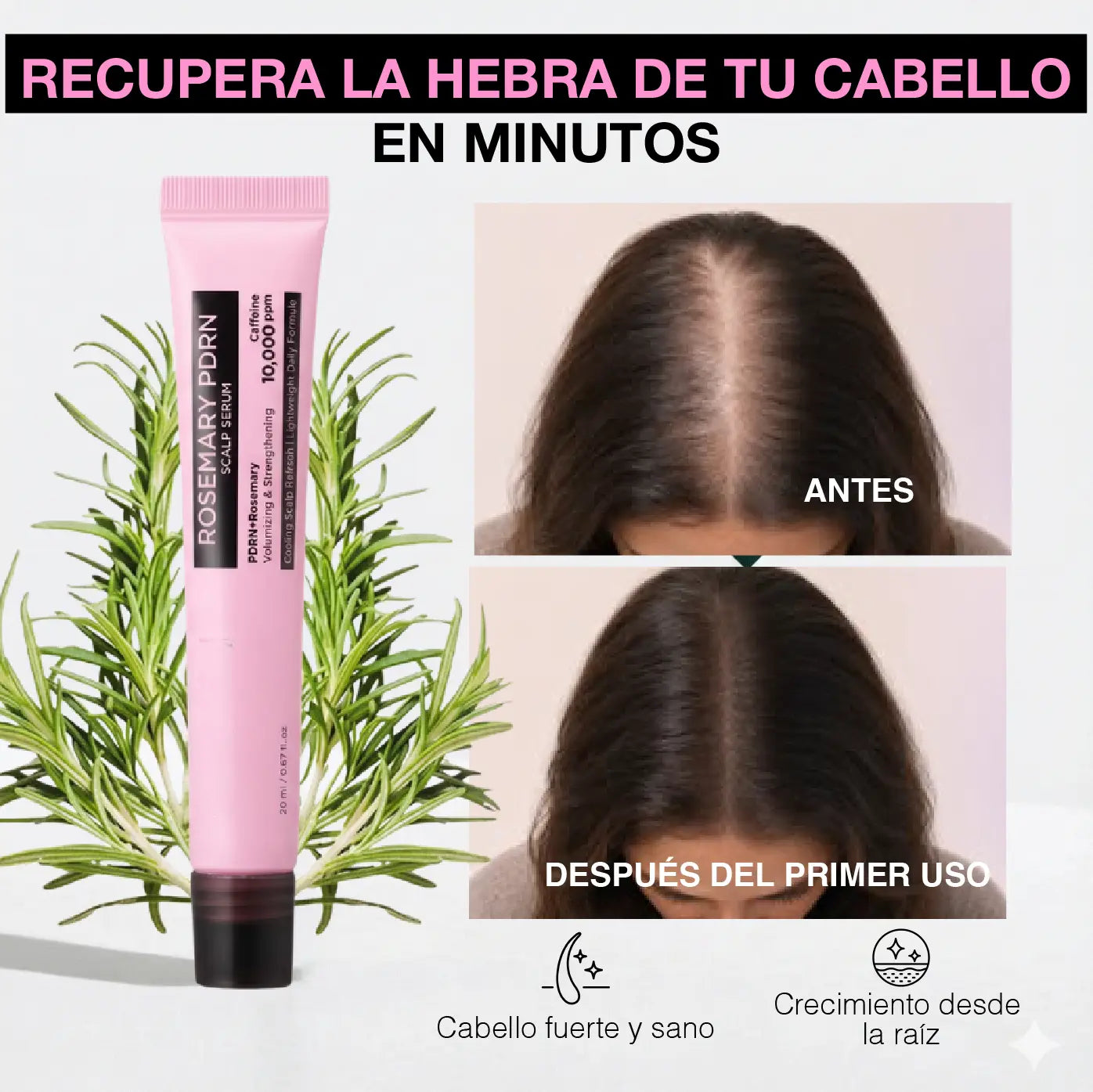 HAIRFORT | TRATAMIENTO PARA EL CRECIMIENTO Y FORTALECIMIENTO DE CABELLO