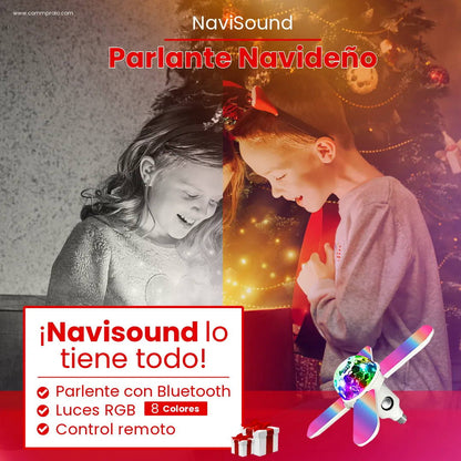 ADICIONAL PARLANTE BLUETOOTH CON BOMBILLA NAVISOUND