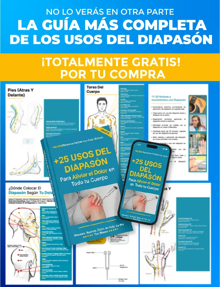 ¡ÚNICO EN COLOMBIA! KIT DIAPASON TERAPEUTICO HARMONI