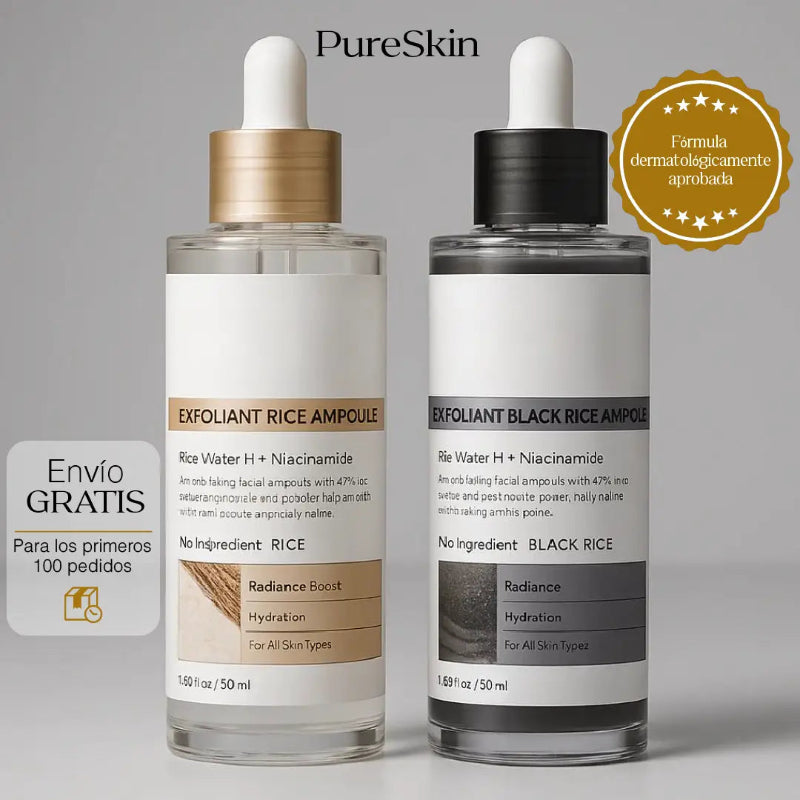 PURESKIN - LIMPIADOR DÚO, LIMPIA, ELIMINA PUNTOS NEGROS Y DISMINUYE POROS ABIERTOS