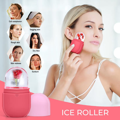 EN TENDENCIA! MASAJEADOR FACIAL ICE ROLLER MKT!