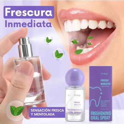 REFRESHNOW| EL PRIMER PERFUME BUCAL | DOBLE ACCIÓN DE FRESCURA PARA LLEVAR