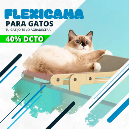 ¡EN TENDENCIA! FLEXICAMA PARA GATOS MKT G