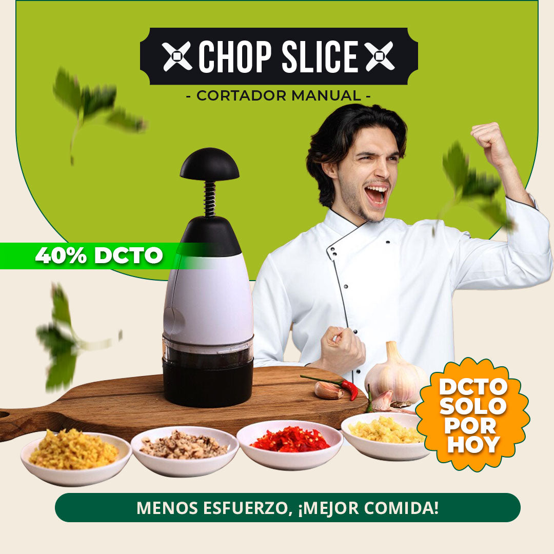 ¡PRODUCTO IMPORTADO! CORTADOR MANUAL CHOP SLICE