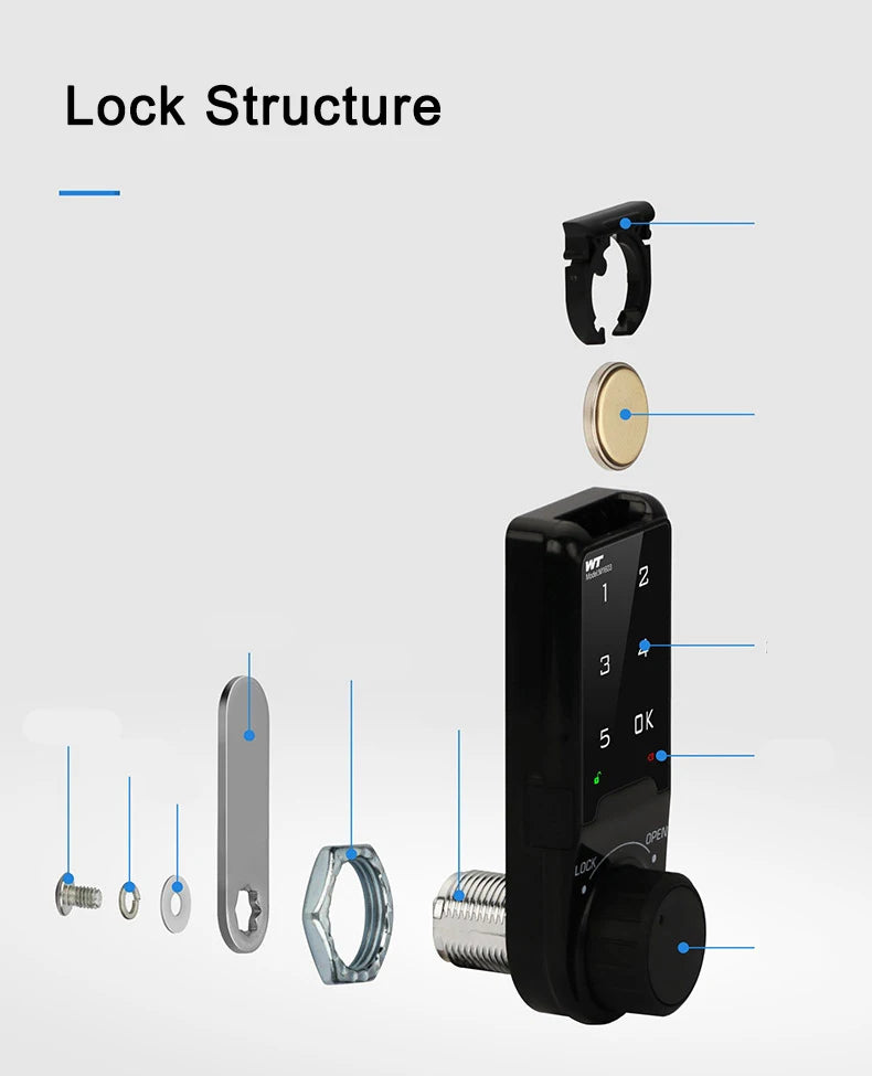 ¡EXCLUSIVO!  CERRADURA ELECTRONICA TOUCH LOCK