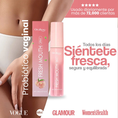Spray Bucal con Probióticos™ 💎🧬 | Equilibra tu microbiota intestinal y vaginal