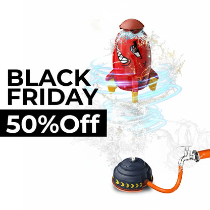 ¡BLACK FRIDAY! 50% OFF ASPERSOR DE AGUA COHETE TOYSHOP 006