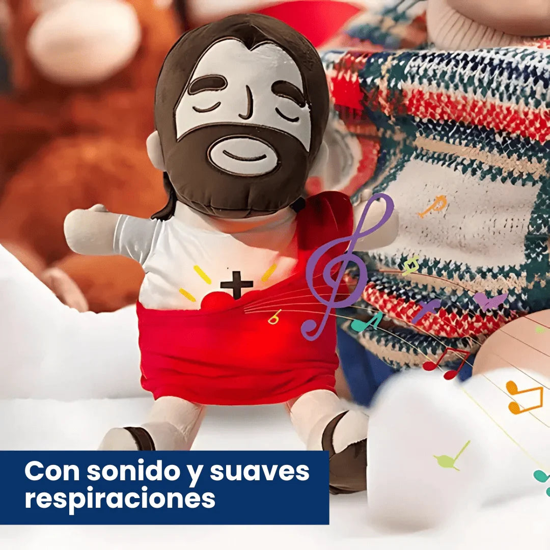 PRODUCTO EXCLUSIVO PELUCHE DE LUJO QUE RESPIRA: JESUS MI FIEL AMIGO