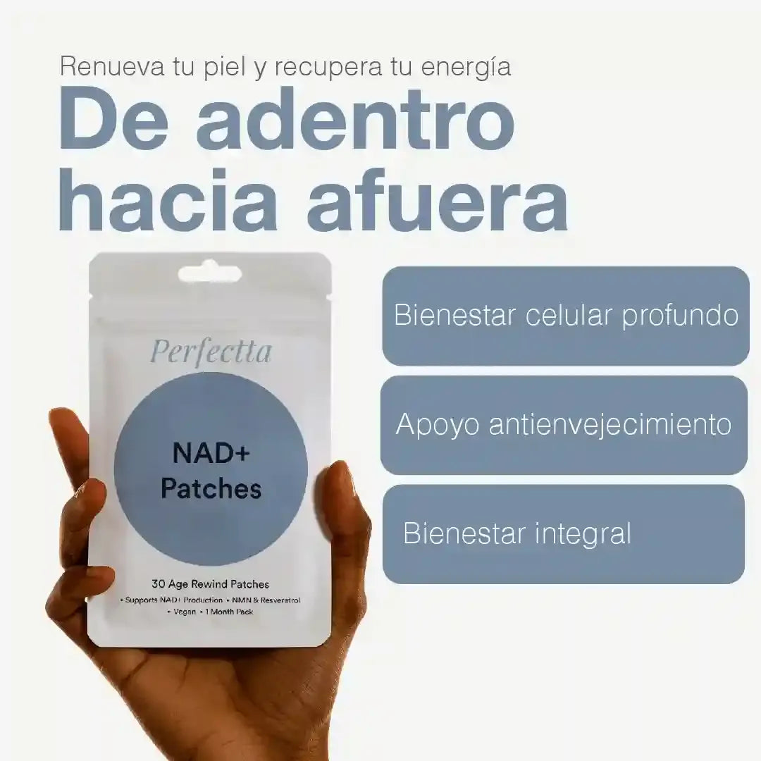NAD+ Patches – Tecnología Antienvejecimiento Avanzada