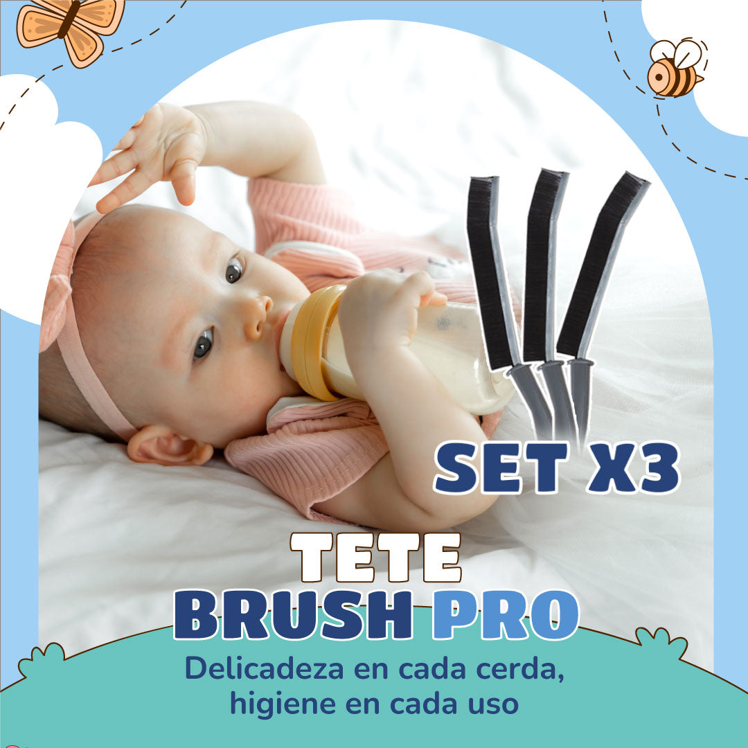 ¡GRAN PROMO! SET X3 DE CEPILLOS TETE BRUSH PRO