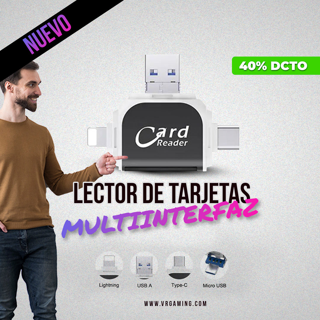 ADICIONAL LECTOR TARJETAS MULTIINTERFAZDE