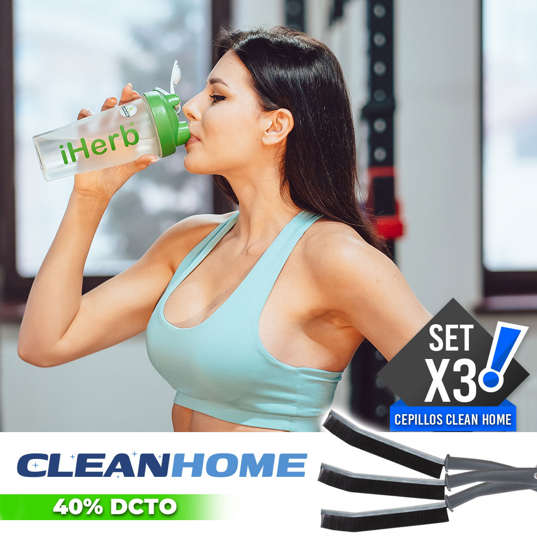 ¡EXCLUSIVO! SET X3 DE CEPILLOS CLEANHOME PARA TERMOS