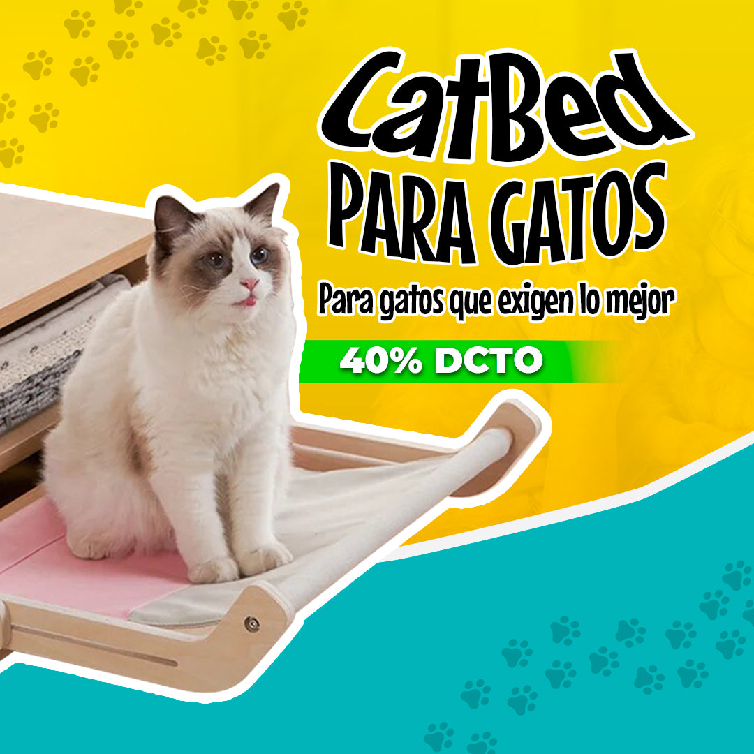 ¡EN TENDENCIA! CATBED PARA GATOS