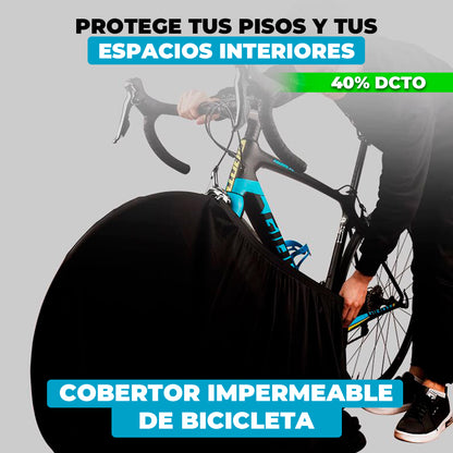 ¡OFERTAS! SET X 2 PEDALPONCHO COBERTOR IMPERMEABLE DE BICICLETA MKT G