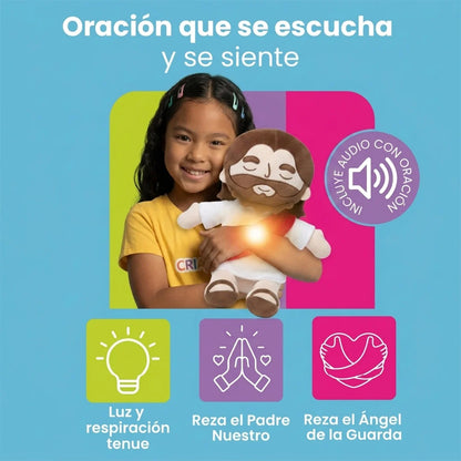 PELUCHE DE JULIETTA| INCLUYE AUDIO  Padre Nuestro y Angel de mi Guarda