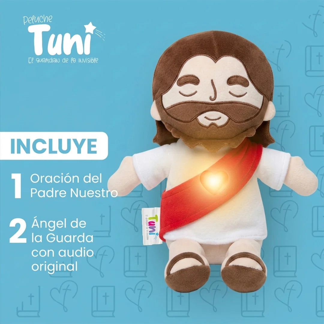 PELUCHE DE JULIETTA| INCLUYE AUDIO  Padre Nuestro y Angel de mi Guarda