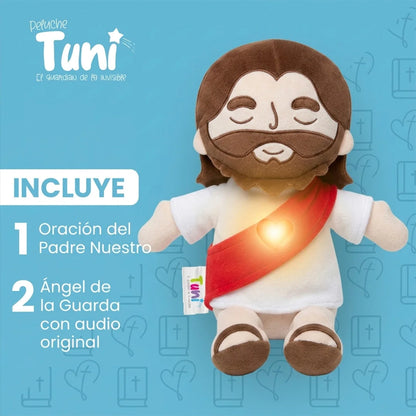 PELUCHE DE JULIETTA| INCLUYE AUDIO  Padre Nuestro y Angel de mi Guarda