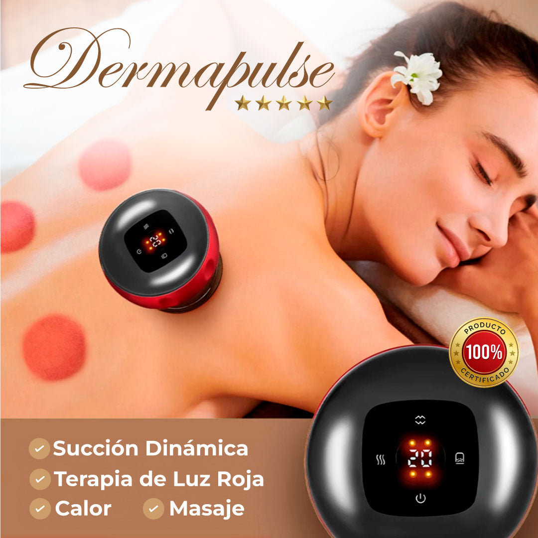 ¡ULTIMAS UNIDADES! DERMAPULSE MASAJEADOR CON VENTOSAS ANTICELULITICAS