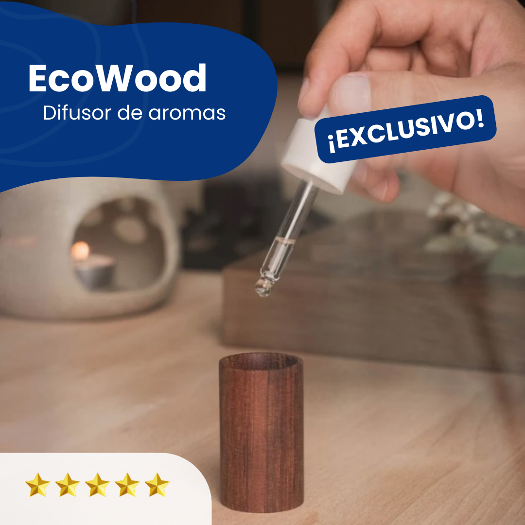 ¡EXCLUSIVO! SET X 3 DIFUSORES DE AROMA ECOWOOD