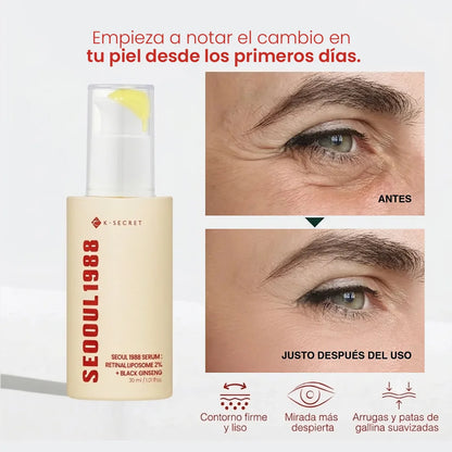 Suero Anti-Edad con Retinol | Reducción de Líneas Finas y Piel Uniforme
