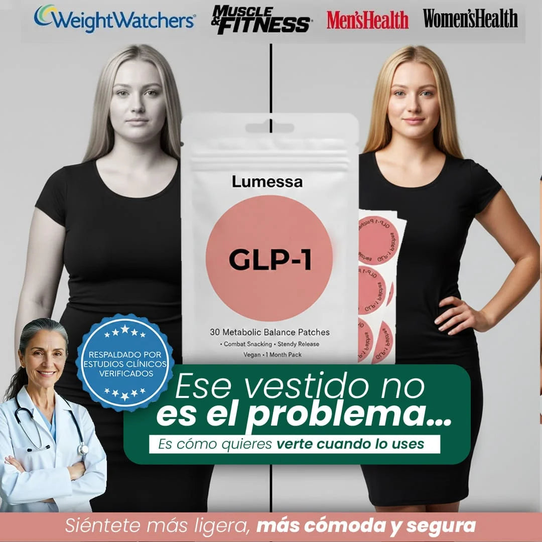 ¡PRODUCTO IMPORTADO 🇺🇲! PARCHES LUMESSA CON GLP-1