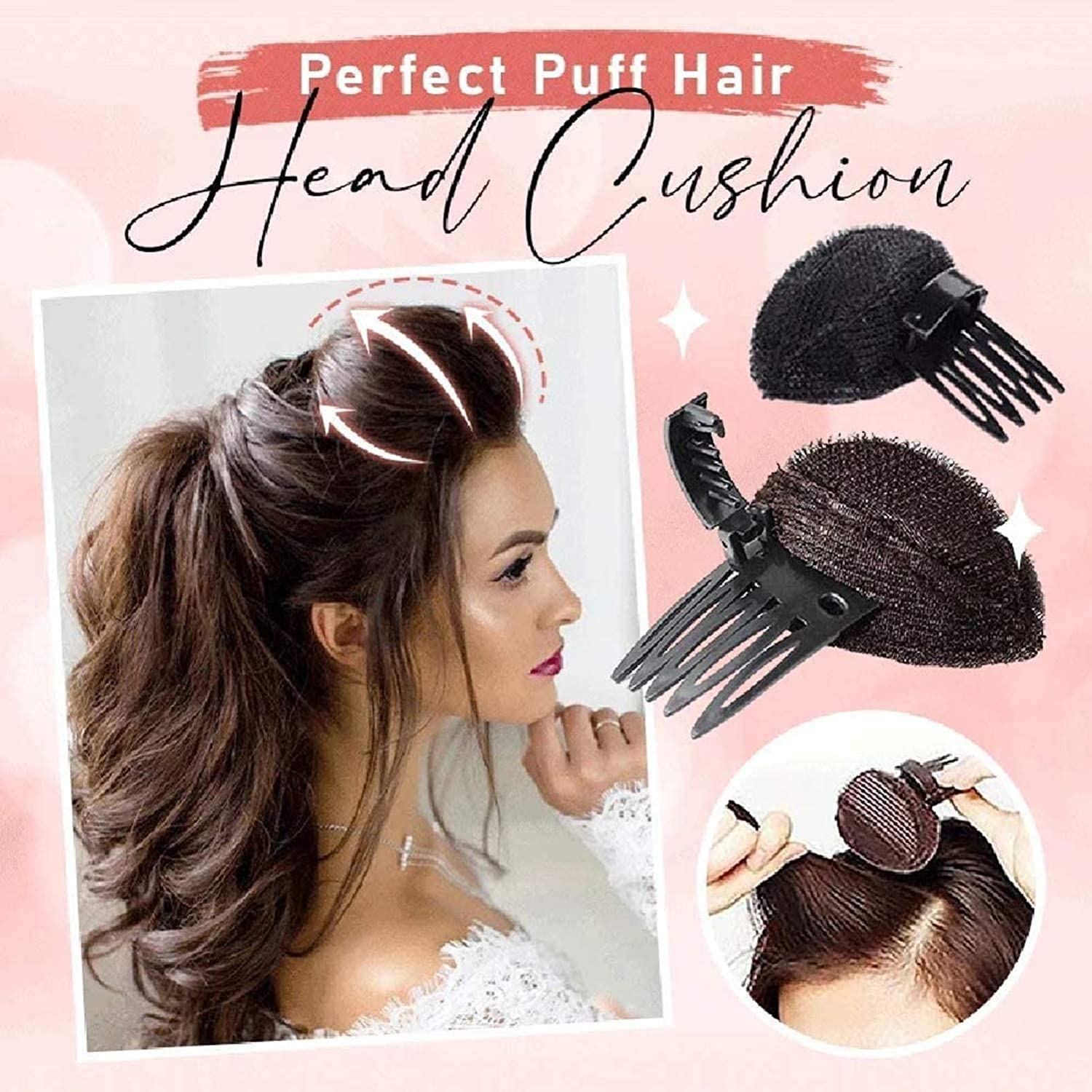ADICIONAL SET X 2  CLIP PEINA FACIL