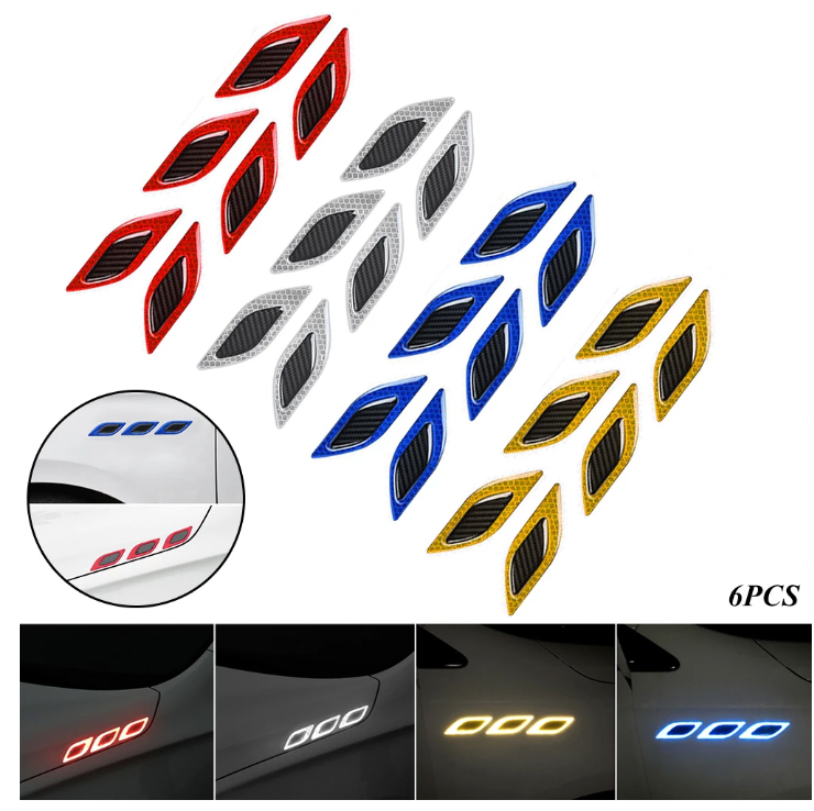 PRODUCTO EXCLUSIVO 💯ADHESIVO REFLECTIVO PARA CARRO ™ 🚘 - FUNELISH