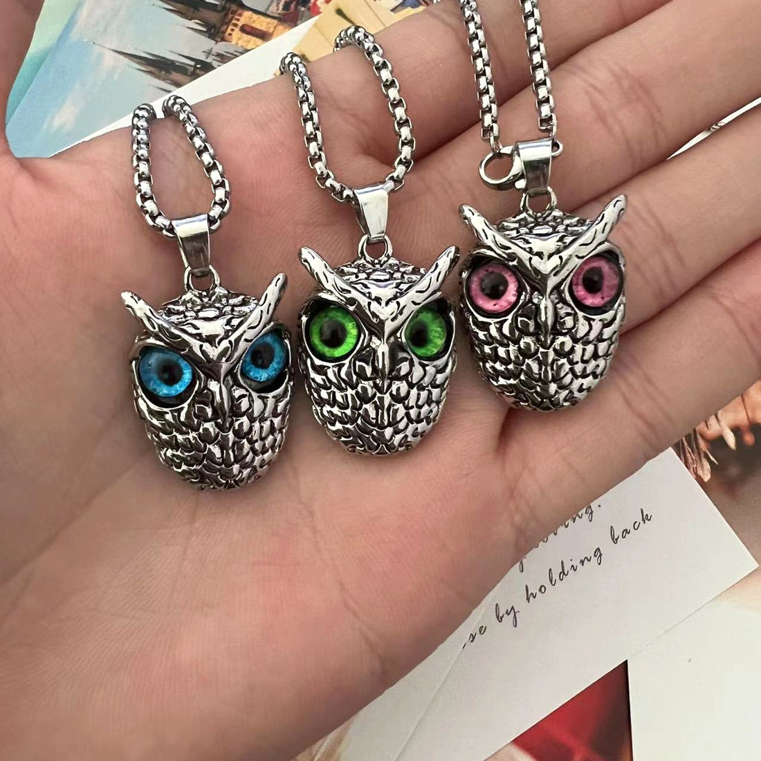 🤩PRODUCTO NUEVO❗ CADENA BÚHO VINTAGE™️🦉💥